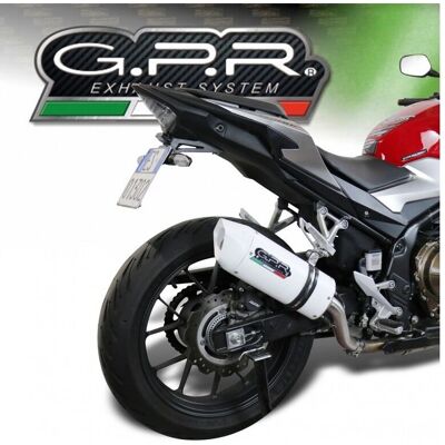 Sistema de escape Gpr Albus Evo4 - Honda Cb 400 X Sistema de escape Gpr Albus Evo4 - Honda Cb 400 X