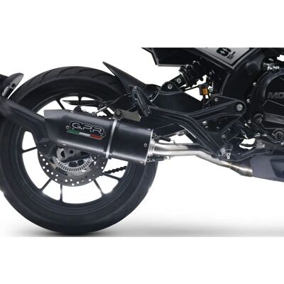 Système d'échappement Gpr Evo4 Nero - Homologué, Ovale, Noir - Publicité Système d'échappement Gpr Evo4 Nero - Homologué, Ovale, Noir - Publicité