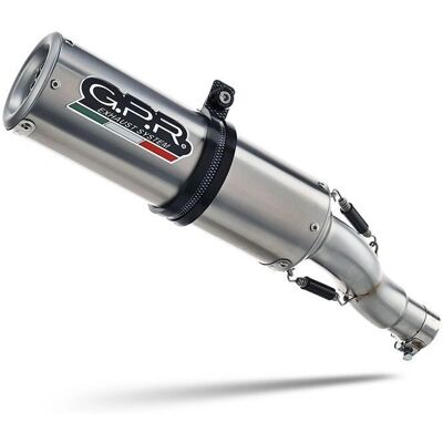 Sistema di Scarico Omologato GPR - M3 Inox, Acciaio Satinato, 100mm Sistema di Scarico Omologato GPR - M3 Inox, Acciaio Satinato, 100mm