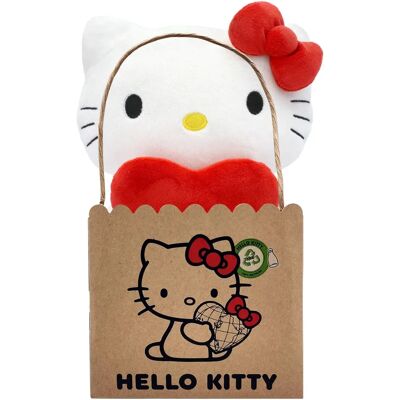 Sanrio Hello Kitty Knuffel - 24cm - Pluche speelgoed Sanrio Hello Kitty Knuffel - 24cm - Pluche speelgoed