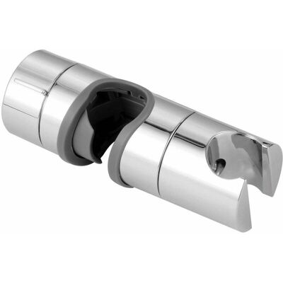 Damast - Supporto doccia scorrevole universale - Cromato - Per aste da 18-25mm Damast - Supporto doccia scorrevole universale - Cromato - Per aste da 18-25mm