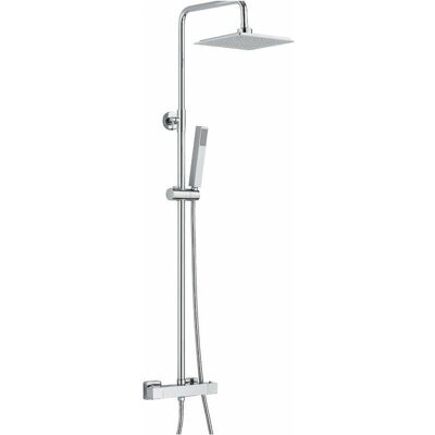 Colonna Doccia Damast - Termostatica - Cromo - Bagno Moderno Colonna Doccia Damast - Termostatica - Cromo - Bagno Moderno