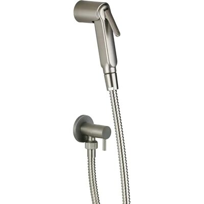 Damast Modell 18128 - Gebürstetes Stahl Hygienisches Duschset Damast Modell 18128 - Gebürstetes Stahl Hygienisches Duschset
