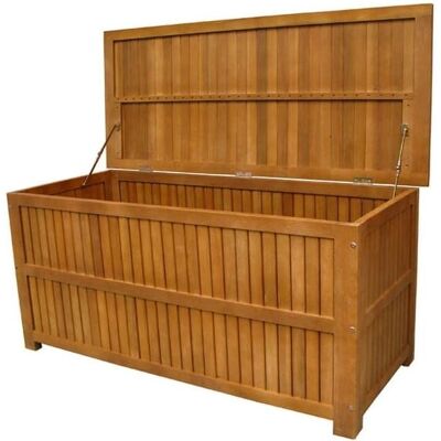 Cosma Massives Holz Gartenschrank - Stoßfest - 130x55x59cm Cosma Massives Holz Gartenschrank - Stoßfest - 130x55x59cm
