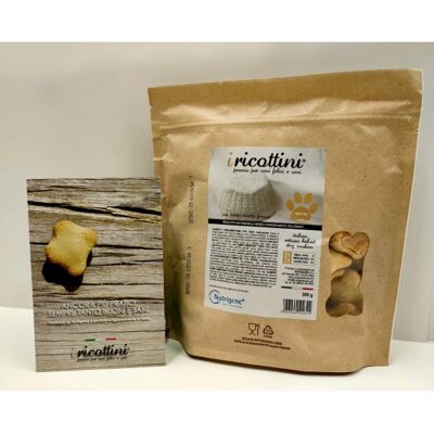 Nutrigene Iricottini Ricotta Biscotti per Cani - Snack Nutrigene Iricottini Ricotta Biscotti per Cani - Snack