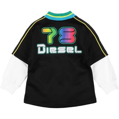 DIESEL Sudadera Niño - Negro - 8 - Sudadera DIESEL Sudadera Niño - Negro - 8 - Sudadera