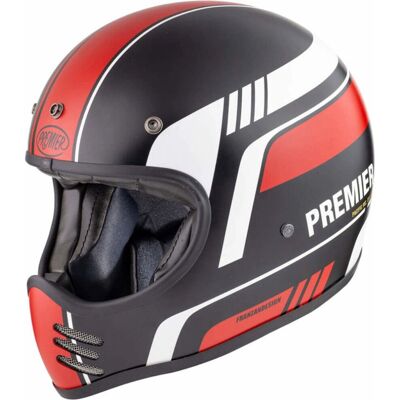 Casco integrale resistente agli impatti Premier MX BL 92 - Casco Casco integrale resistente agli impatti Premier MX BL 92 - Casco