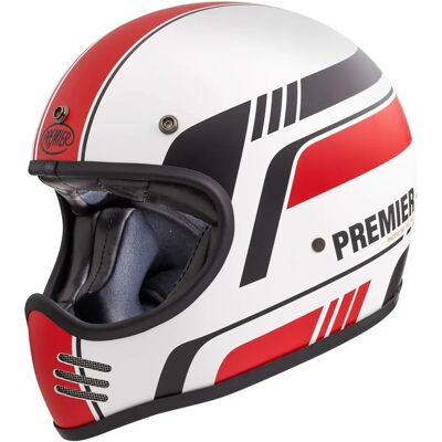 Casco Moto Integrale Vintage Premier MX BL8 BM - Helm voor motor Casco Moto Integrale Vintage Premier MX BL8 BM - Helm voor motor