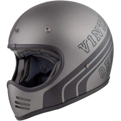 Casco BTR17 BM Casque moto vintage résistant aux chocs - Casque de moto Casco BTR17 BM Casque moto vintage résistant aux chocs - Casque de moto