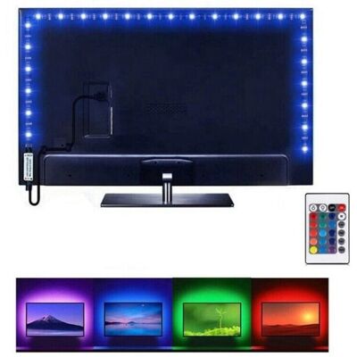 HOUSECURITY - Flexible RGB LED Streifen 5m USB Fernbedienung HOUSECURITY - Flexible RGB LED Streifen 5m USB Fernbedienung
