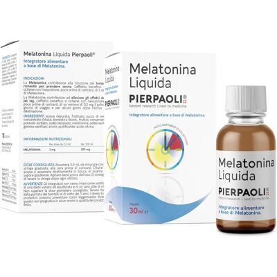 Pierpaoli Melatonina Liquida - Sonno & Jet Lag Pierpaoli Melatonina Liquida - Sonno & Jet Lag