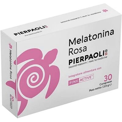 Pierpaoli Melatonina Rosa - Sonno & Rilassamento - 30 Compresse Pierpaoli Melatonina Rosa - Sonno & Rilassamento - 30 Compresse