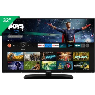 Telefunken TE32759B50V4D TV 32" HD Wi-Fi Smart Fire - Televisore Telefunken TE32759B50V4D TV 32" HD Wi-Fi Smart Fire - Televisore