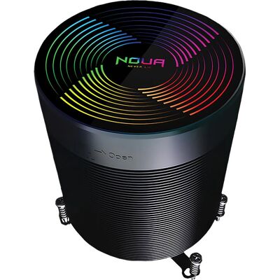 NOUA Alaska Dissipatore CPU - RGB, Ventola 6cm, Nero NOUA Alaska Dissipatore CPU - RGB, Ventola 6cm, Nero