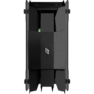 Case PC Torre Completa Nera Noua - Pannelli in Vetro Temperato Case PC Torre Completa Nera Noua - Pannelli in Vetro Temperato