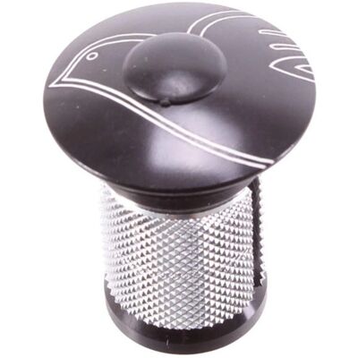 Bague d'expansion pour fourche en carbone Columbus - Noir-Argent - 1" - Bague d'expansion - Publicité Bague d'expansion pour fourche en carbone Columbus - Noir-Argent - 1" - Bague d'expansion - Publicité