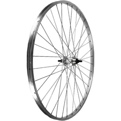 Rueda Trasera MTB 20x1.75 - Aleación Plata - Eje 3/8 Rueda Trasera MTB 20x1.75 - Aleación Plata - Eje 3/8