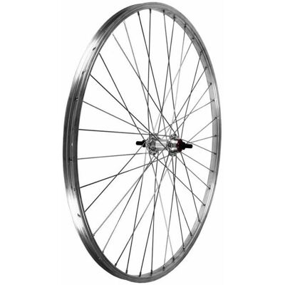 Roues arrière en aluminium 28 pouces Beretta - 1 vitesse V-brake - Publicité Roues arrière en aluminium 28 pouces Beretta - 1 vitesse V-brake - Publicité
