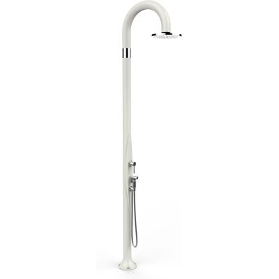 Doccia da Esterno Arkema Design T345 - Giardino Moderno Con Doppio Attacco Doccia da Esterno Arkema Design T345 - Giardino Moderno Con Doppio Attacco