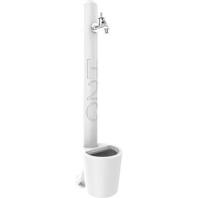 Fontana esterna Arkema H2O Bianca - Accessorio per giardino o piscina Fontana esterna Arkema H2O Bianca - Accessorio per giardino o piscina
