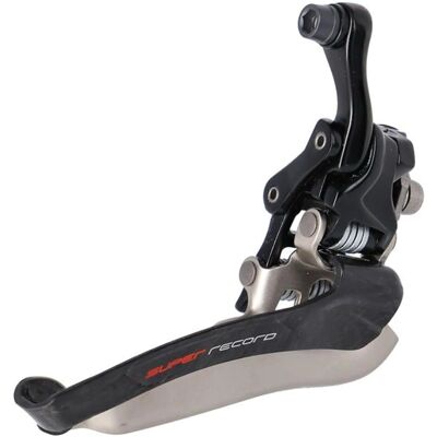 Campagnolo Super Record 12-Gang Frontwechsel - Schwarz - Größe: Braze-on Campagnolo Super Record 12-Gang Frontwechsel - Schwarz - Größe: Braze-on
