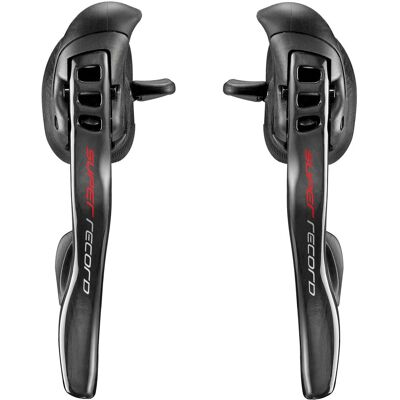 Campagnolo Super Record UltraShift 12-speed Ergopower-betjening - Sort Campagnolo Super Record UltraShift 12-speed Ergopower-betjening - Sort