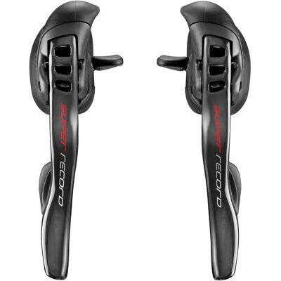 Campagnolo Super Record UltraShift 12-växlad Ergopower-omkopplare - Svart Campagnolo Super Record UltraShift 12-växlad Ergopower-omkopplare - Svart