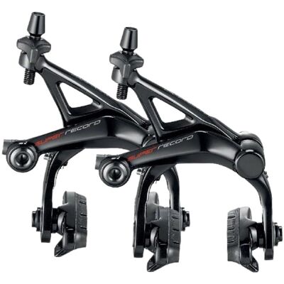 Campagnolo Super Record 2019 Bremssätt - Schwarz - Dual Pivot F+R Campagnolo Super Record 2019 Bremssätt - Schwarz - Dual Pivot F+R