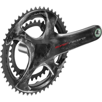 Campagnolo Super Record Ultra Torque Chaîne 12 Vitesses Fibre de Carbone 52/36t 172.5mm - Publicité Campagnolo Super Record Ultra Torque Chaîne 12 Vitesses Fibre de Carbone 52/36t 172.5mm - Publicité