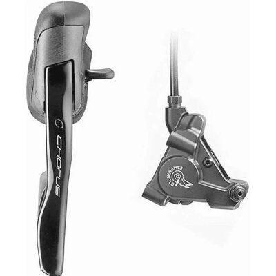Campagnolo Record 12-Gang Hydraulische Ergos und Bremse - Carbon 140mm Rotor RH Hinten Campagnolo Record 12-Gang Hydraulische Ergos und Bremse - Carbon 140mm Rotor RH Hinten