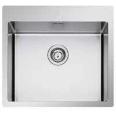 Lavello Apell LNR55FBC Inox Spazzolato - Sottopiano Quadrato Lavello Apell LNR55FBC Inox Spazzolato - Sottopiano Quadrato