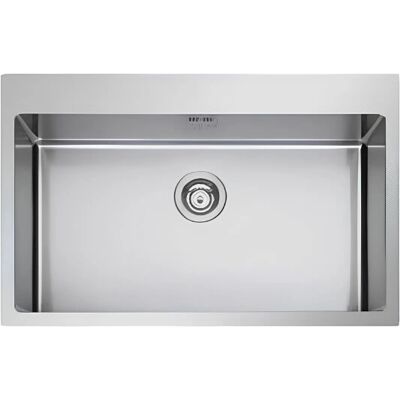 Lavello Cucina Rettangolare Inox Apell SZ76FBC - Montaggio superiore Lavello Cucina Rettangolare Inox Apell SZ76FBC - Montaggio superiore