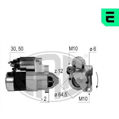 ERA 220039A – Startmotor för Renault, Dacia, Nissan, Suzuki - 12V ERA 220039A – Startmotor för Renault, Dacia, Nissan, Suzuki - 12V