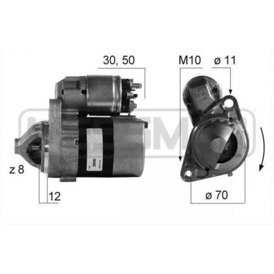 ERA 220495A Starter - Nissan Micra 3, Micra 2, Note I - Starter ERA 220495A Starter - Nissan Micra 3, Micra 2, Note I - Starter