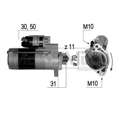 ERA 220642A Startmotor - Nissan NP300 Navara, Pathfinder 3, Cabstar ERA 220642A Startmotor - Nissan NP300 Navara, Pathfinder 3, Cabstar