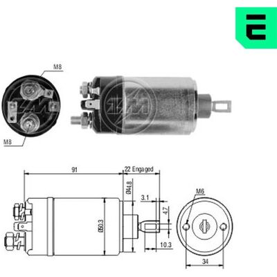 ERA ZM726 - Electromagnetic switch for BMW OEM ERA ZM726 - Electromagnetic switch for BMW OEM
