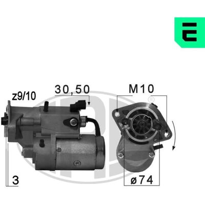 Era Motorino D''Avviamento 220703A - Εκκινητήρας Era Motorino D''Avviamento 220703A - Εκκινητήρας