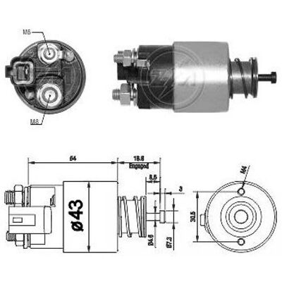 ERA ZM2391 Kontaktrelais - Starter für Hyundai i30 I Break, Kia Soul I ERA ZM2391 Kontaktrelais - Starter für Hyundai i30 I Break, Kia Soul I