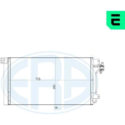 ERA 667180 Υψηλής Ποιότητας Κλιματιστικό Κοντέινερ Αλουμινίου - Με Ξηραντήρα ERA 667180 Υψηλής Ποιότητας Κλιματιστικό Κοντέινερ Αλουμινίου - Με Ξηραντήρα