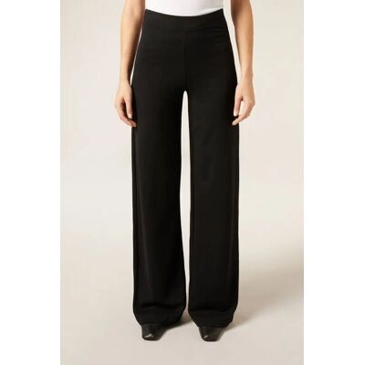 Leggings Palazzo en maille Milano - Noir - Leggings - Publicité Leggings Palazzo en maille Milano - Noir - Leggings - Publicité