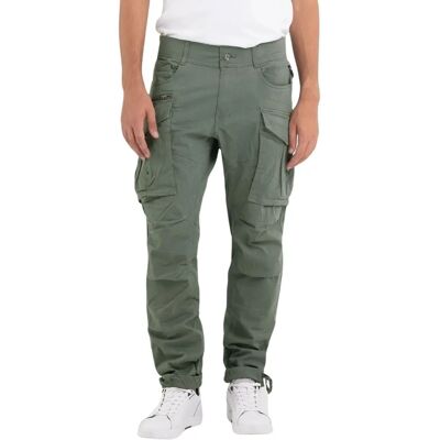 Pantalones de cargo verdes Replay M9873a.000.84387.703 - Pantalones Pantalones de cargo verdes Replay M9873a.000.84387.703 - Pantalones