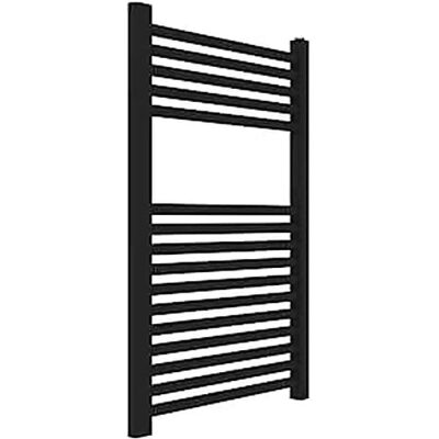 Radiador toallero de acero negro mate - Ercos Radiador toallero de acero negro mate - Ercos