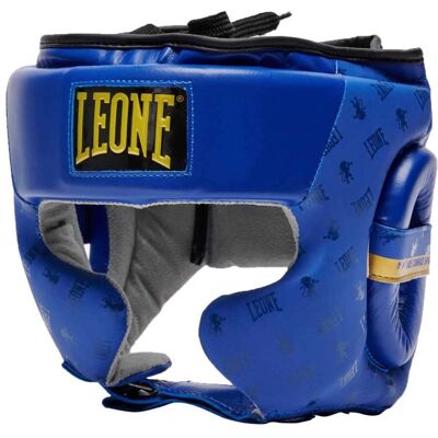 Leone1947 Kopf- und Gesichtsschutz Blau - Kampfsporthelm Leone1947 Kopf- und Gesichtsschutz Blau - Kampfsporthelm