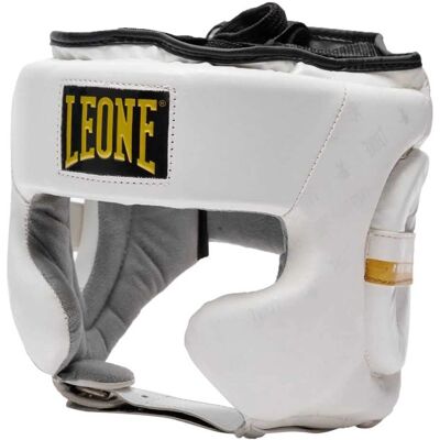 Casco blanco Leone1947 con protectores de mejillas - Casco Casco blanco Leone1947 con protectores de mejillas - Casco