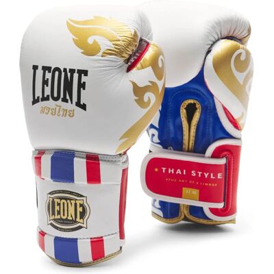 Guanti Da Boxe Leone 1947 Thai Style - Pelle di Bufalo - 12/14/16 oz Guanti Da Boxe Leone 1947 Thai Style - Pelle di Bufalo - 12/14/16 oz