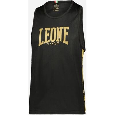 Leone1947 Modèle S Débardeur de Fitness Noir - T-Shirt - Publicité Leone1947 Modèle S Débardeur de Fitness Noir - T-Shirt - Publicité