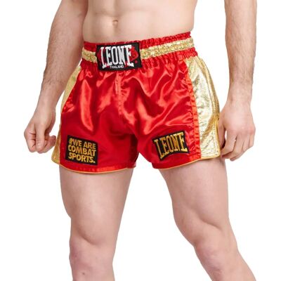 LEONE1947 Khao Lak Thai Vermelho Shorts - Kick Boxing Muay Thai LEONE1947 Khao Lak Thai Vermelho Shorts - Kick Boxing Muay Thai