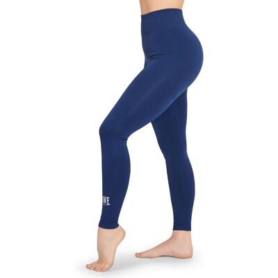 Leone1947 Wysoka talia Bezszwowe Logo Niebieskie Leggings - Leggings Leone1947 Wysoka talia Bezszwowe Logo Niebieskie Leggings - Leggings