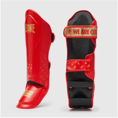 Espinilleras Leone 1947 DNA Gel Rojo - Equipo Deportivo Espinilleras Leone 1947 DNA Gel Rojo - Equipo Deportivo