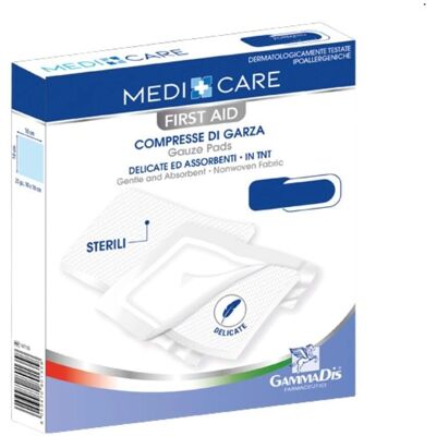 Gammadis Farmaceutici Srl Gammadis Garze Sterili Non Tessute - 36x40cm - 12 pezzi Gammadis Farmaceutici Srl Gammadis Garze Sterili Non Tessute - 36x40cm - 12 pezzi